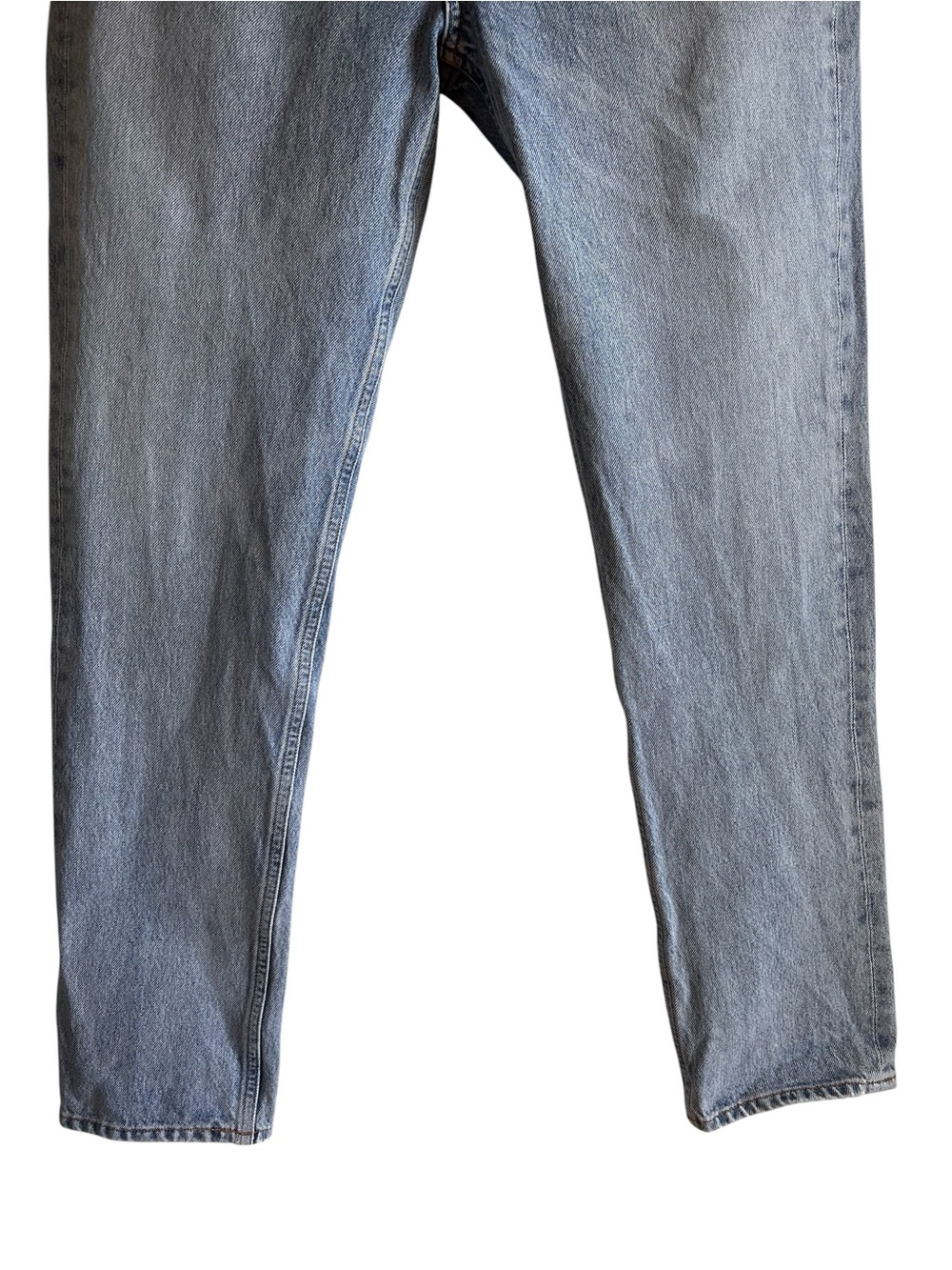 Agolde Light Wash High-Rise Straight Jeans - Picture 6 of 12